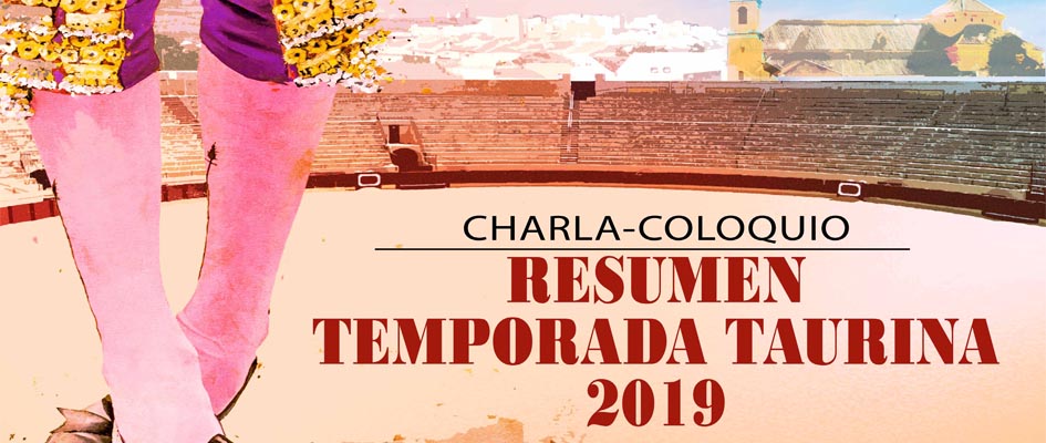 CARTEL CHARLA COLOQUIO FIN TEMPORADA TAURINA web