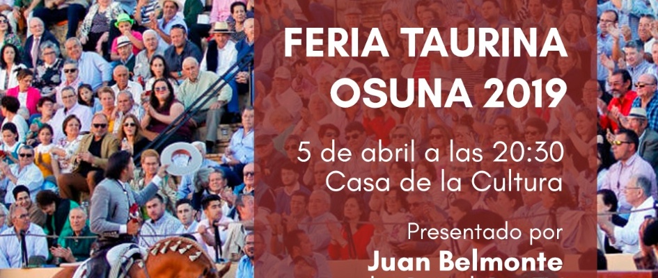 Presentación carteles Feria Taurina 2019