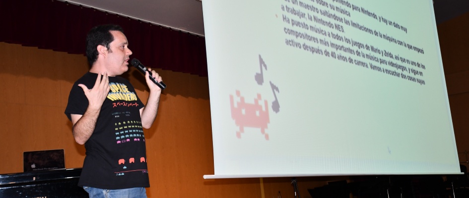Conferencia Musica y Videojuegos en el Conservatorio