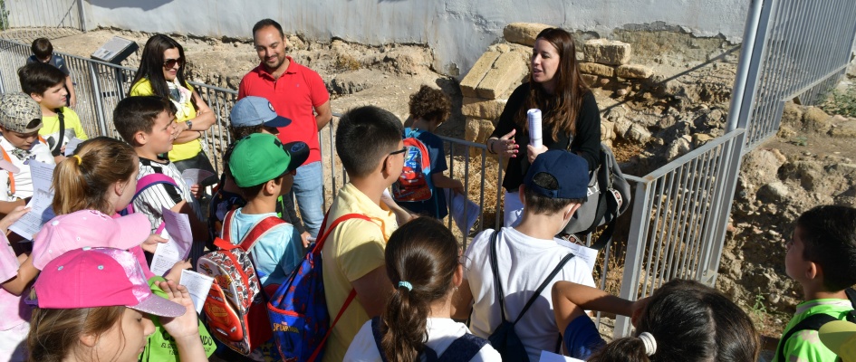 Visita escolares patrimonio arqueológico