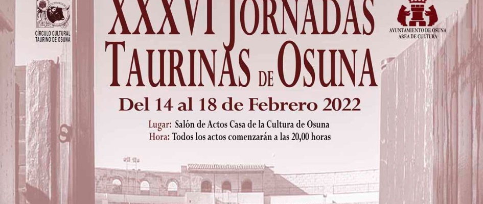 CARTEL 36 JORNADAS TAURINAS2022 web