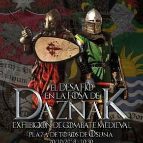 CARTEL COMBATE MEDIEVAL