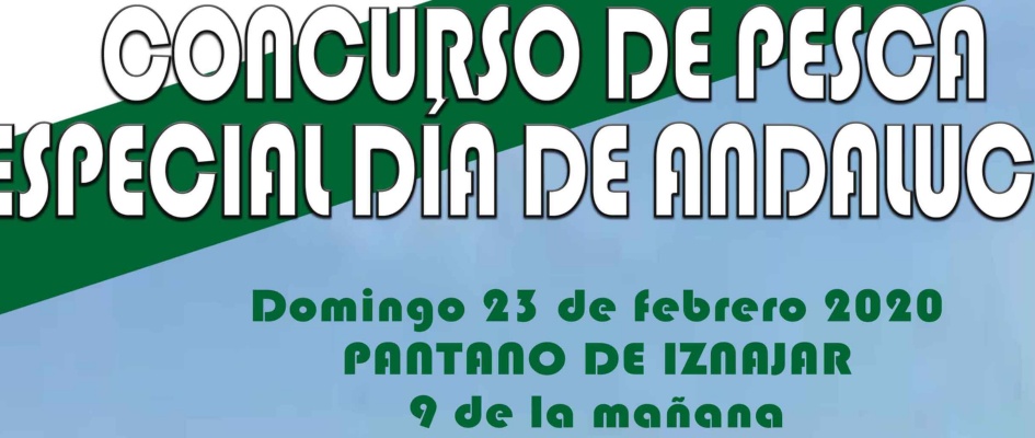 CARTEL CONCURSO PESCA 28F