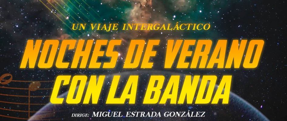 CARTEL NOCHES VERANO CON LA BANDA webb