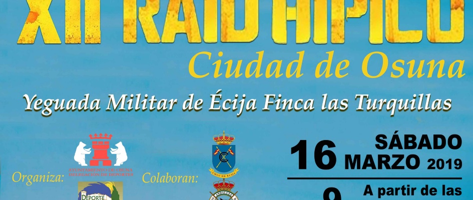 CARTEL RAID HÍPICO CIUDAD OSUNA web