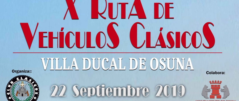 CARTEL RUTA VEHÍCULOS CLÁSICOS WEB