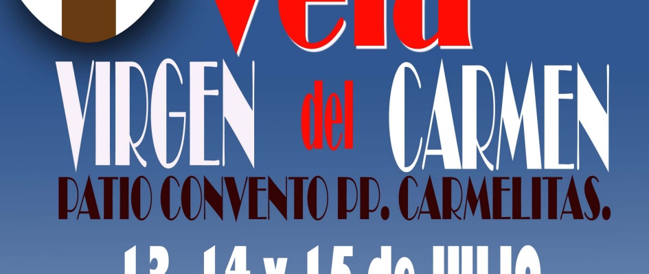 CARTEL VELÁ DEL CARMEN web
