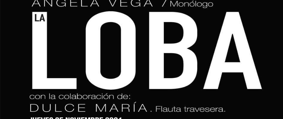 Cartel La Loba ANGELA VEGA web