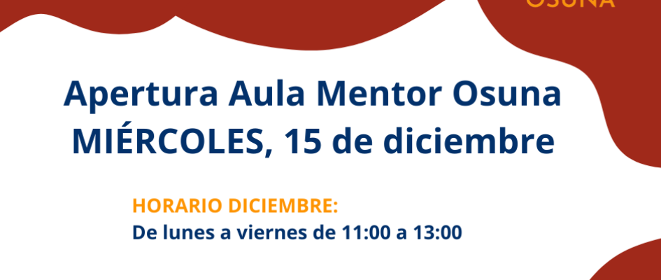 CARTEL AULA MENTOR