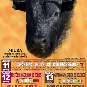 CARTEL FERIA TAURINA 2018