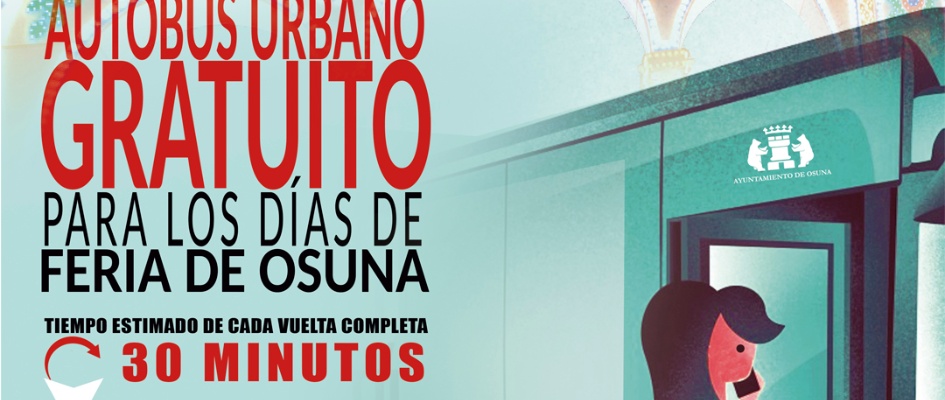 CARTEL HORARIO AUTOBÚS GRATUITO FERIA web2023