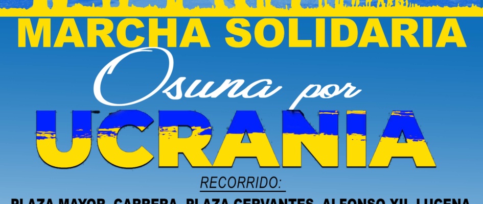 CARTEL MARCHA SOLIDARIA UCRANIA