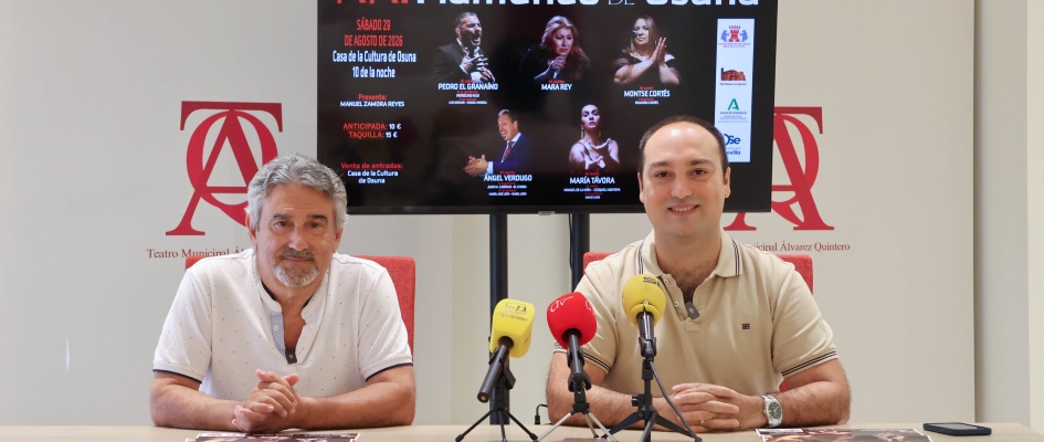 PRESENTADO EL XXI FESTIVAL FLAMENCO DE OSUNA